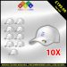 x10 Embroidered Dad hat baseball strap back