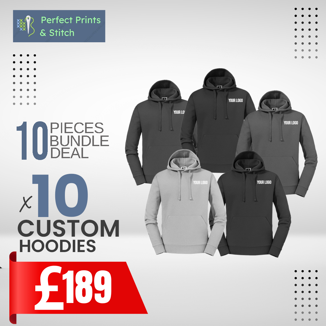 x10 Embroidered Hoodie Bundle